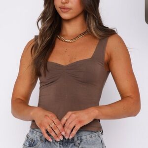 Taking off top White Fox